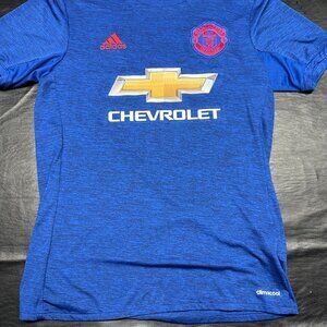 Mens Adidas Manchester United Away Jersey - Blank Name